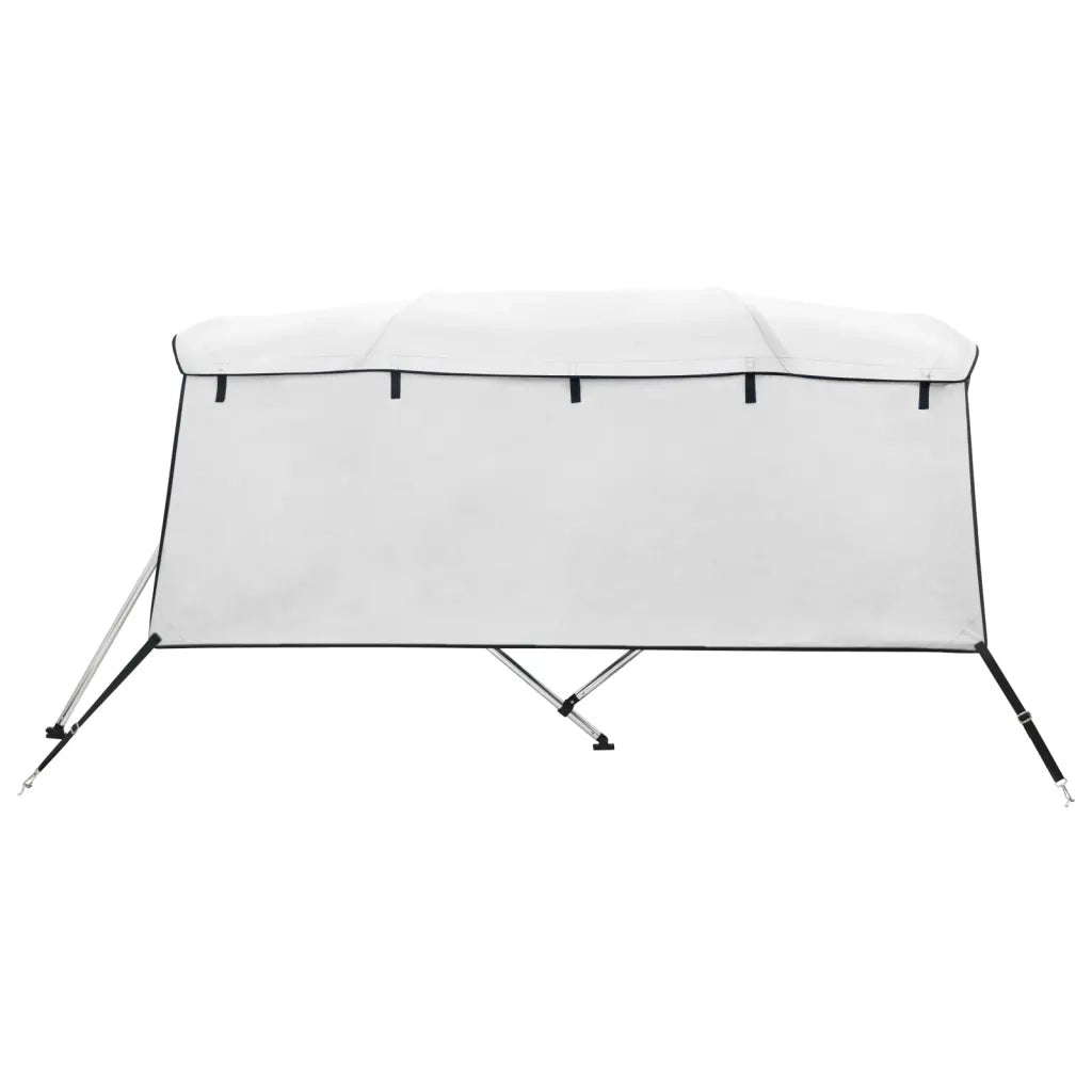 Bimini di Prua con Pareti Laterali 4 Archi 243x(200-213)x137cm