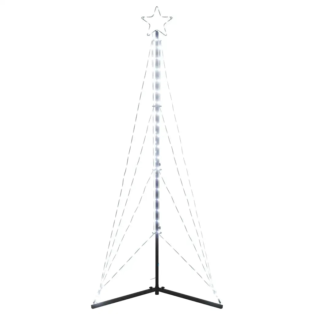 Albero di Natale a LED 363 LED Bianco Freddo 182 cm 4016409