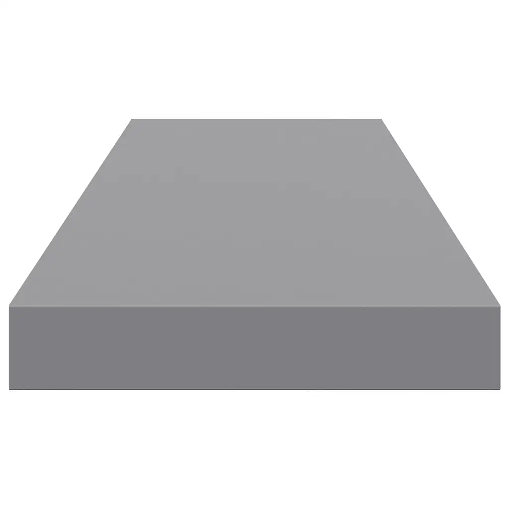 Scaffali a Parete 4 pz Grigi 80x23,5x3,8 cm in MDF 323858