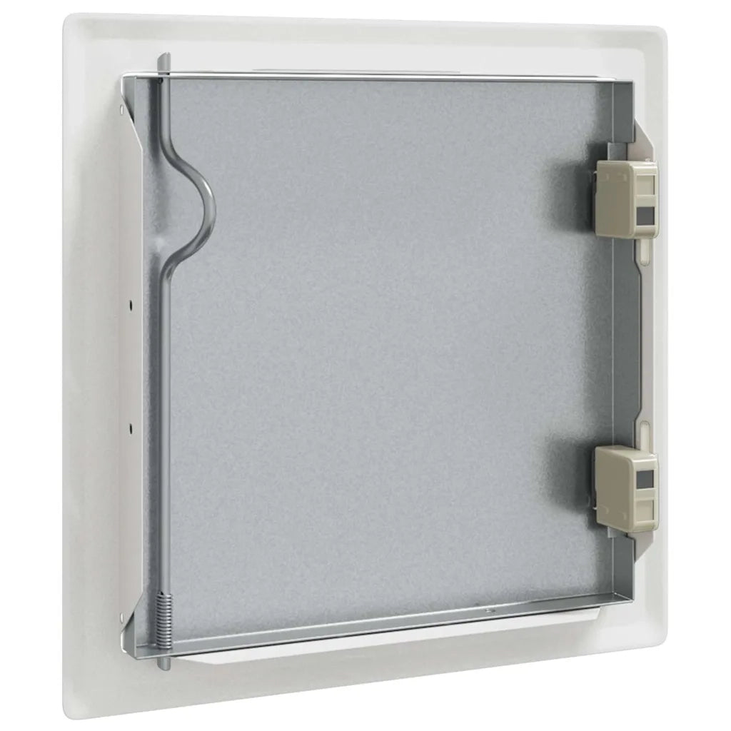 Pannello di Accesso 2 pz Bianco 23 x 23 x 3 cm Acciaio CFW8176176