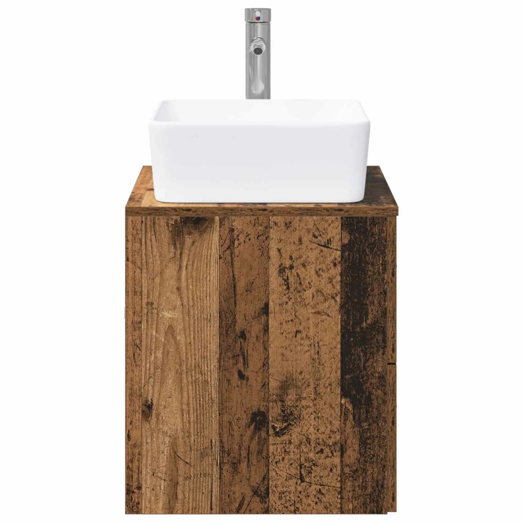 Set di mobili per il bagno Legno antico Legno ingegnerizzato 3404396