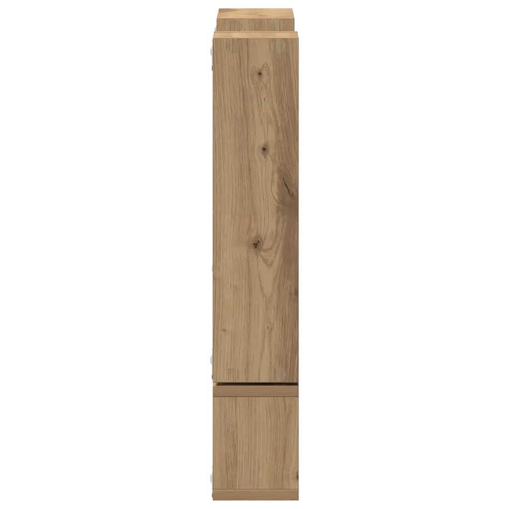 Scaffale da parete Rovere artigianale 96 x 12 x 64 cm