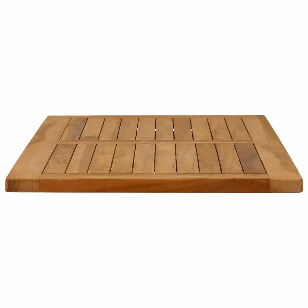 Piano del tavolo Rettangolare Legno di teak solido Naturale 42033166