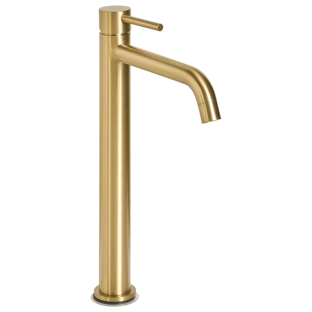 Rubinetto per lavabo in ottone oro 30 cm cromato monocomando Accessori bagno moderni