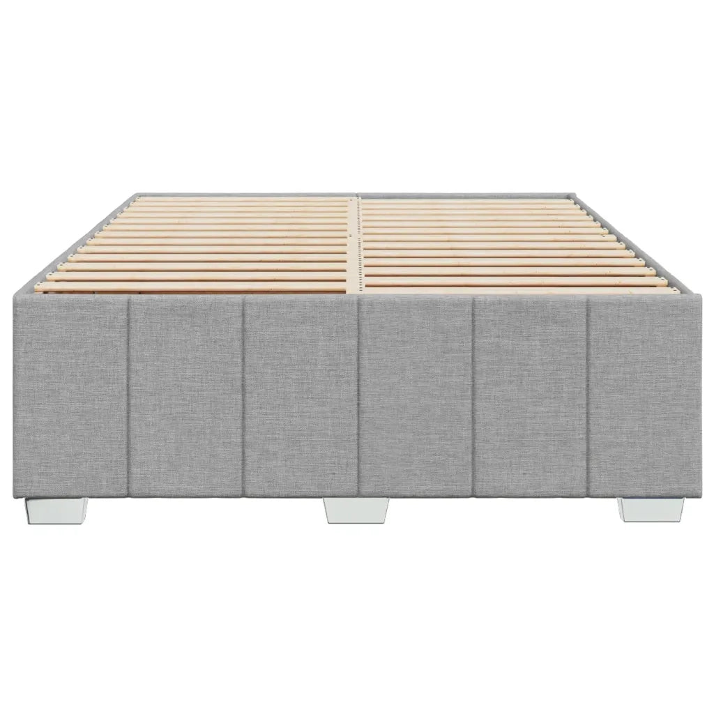 Giroletto senza Materasso Grigio Chiaro 160x200 cm Tessuto 3284846