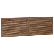 Testiera | Testata Naturale Legno di teak solido
