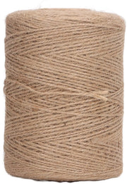 Tessuto di Juta 300 Metri - 2 mm - Tessuto di Canapa - Tessuto di Legatura - Giardinaggio - Artigianato - Ideale per l'attività di fai da te - Tessuto di Giardino