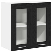 Armadio pensile | Mobile da Cucina Rovere Nero 60 x 31 x 60 cm Legno multistrato