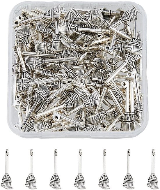 120 Pezzi di Appoggio per Aspirapolvere in Argento Antico per DIY