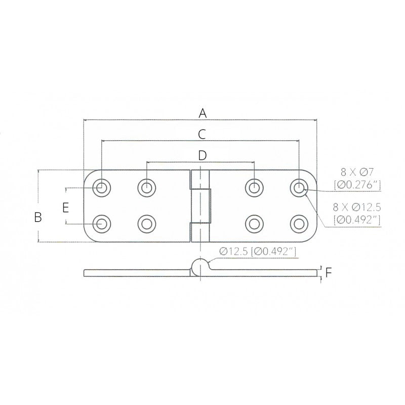 CERNIERA INOX 316