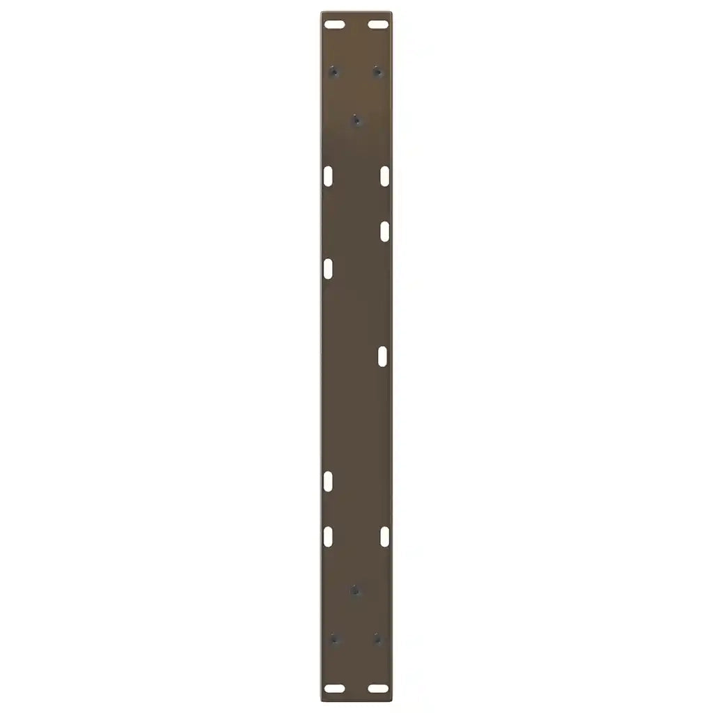 Gambe per Tavolino da Caff¨¨ a Forma di V 2 pz | Piede del tavolo Acciaio Naturale 70x(30-31,3) cm Acciaio