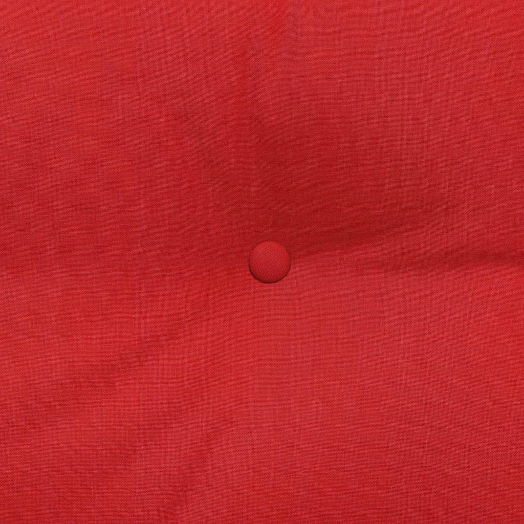 Cuscino per Schiena Rosso 100 x 24 x 50 cm Tessuto 42014453