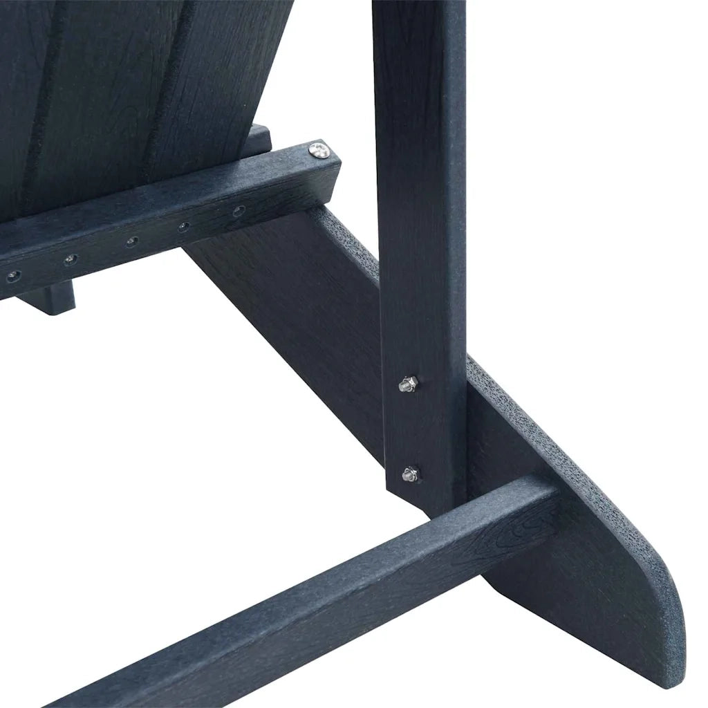 vidaXL Sedia Adirondack Navy 74 x 82 x 92cm Plastica