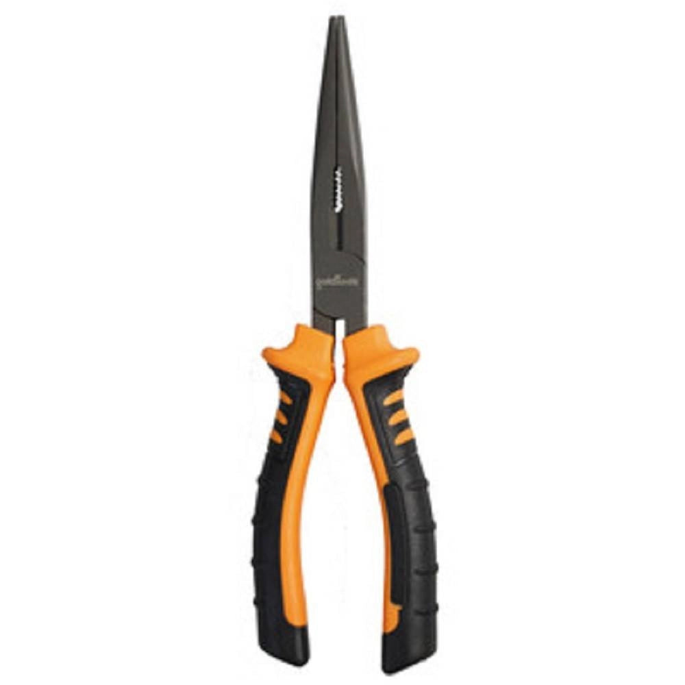 Trade Shop - Pinza A Becco Lungo 8'' 22 Cm Con Becchi Zigrinati Con Impugnatura Antiscivolo -