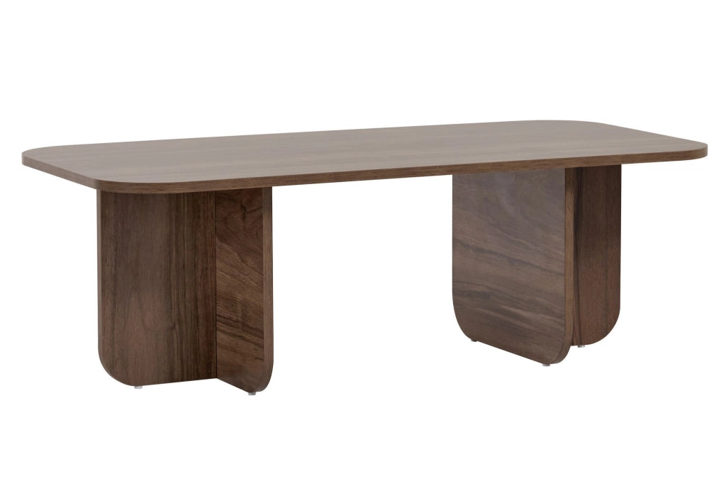 Tavolino in legno "Akira" 120 x 60 x 41 cm - Noce