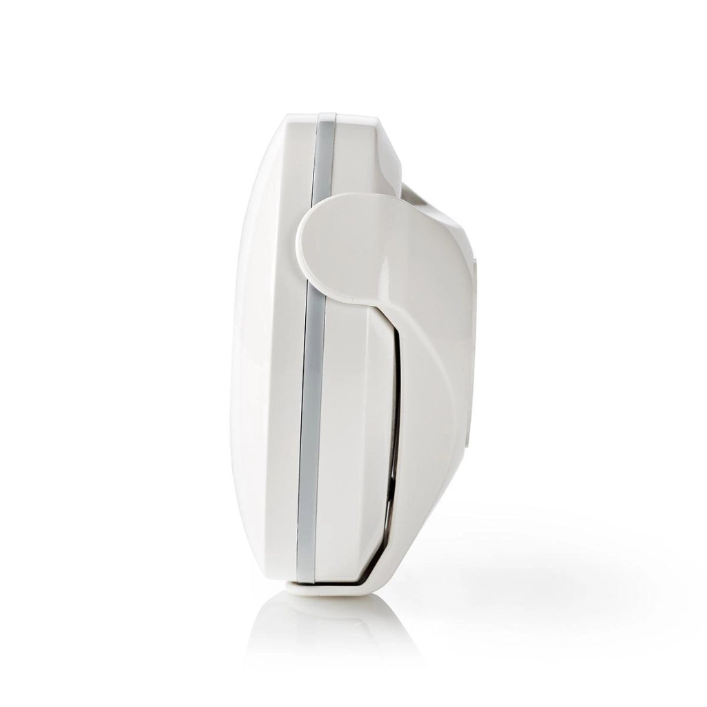 Rivelatore d'acqua intelligente rotondo connesso via Wi-Fi con allarme da 50dB Bianco Nedis