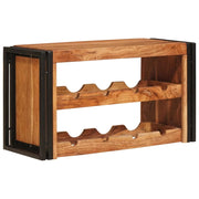 Portabottiglie Marrone 80 x 45 x 33 cm Legno di Acacia Massello CFW7287807