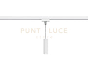 DUOLINE INNESTO UNIVERSALE PER SOSPENSIONI H. 7,6CM MAX 60W PER SISTEMA BINARIO COLORE BIANCO