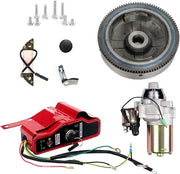 Kit di Avvio Elettrico Compatibile con Motore Honda GX240 GX270 - 8 HP 9 HP Kit di Interruttore Chiave Bobina