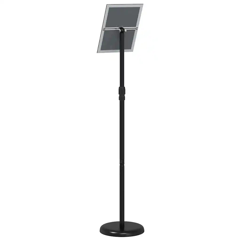 Espositori per Fiere Nero 25 x 25 x 125 cm Alluminio 42025197