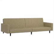 Divano letto | Sof¨¤ letto | Letto singolo a 2 Posti Cappuccino in Similpelle