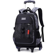 Borsa da Viaggio Trolley 35L - Borsa da Viaggio Ripiegabile - Impermeabile Nylon - Borsa da Scuola per Ragazzi - Grande Capacità - 32x24x46cm