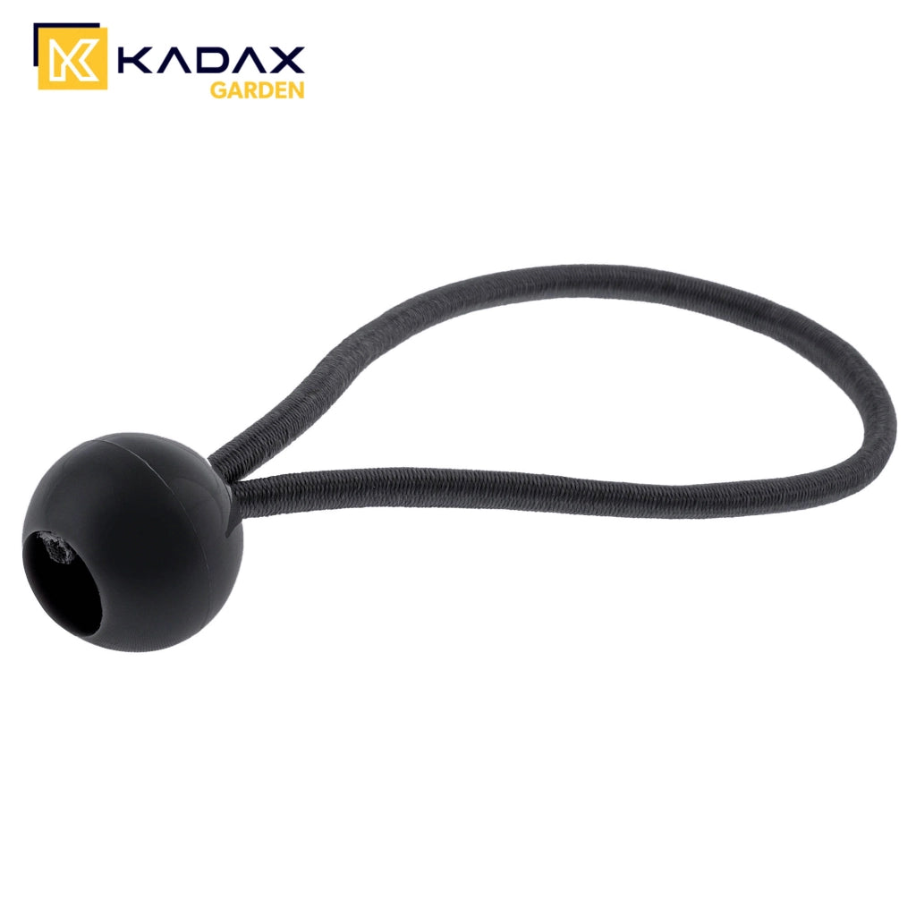 Set di elastici per teloni KADAX con sfera, 15 cm, 25 pezzi.
