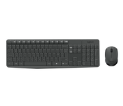 ORIGINAL Logitech Accessori per computer Grigio 920-007931 MK235 - Tastatur, Maus