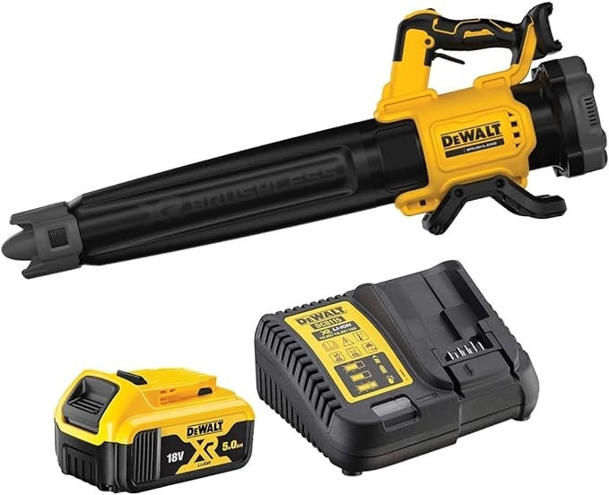 DeWALT DCMBL562P1‑QW Soffiatore assiale 18V XR con batteria 5.0Ah