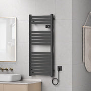 Scaldasalviette Elettrico Ringebu 120 x 50 cm 500 W Nero pro.tec