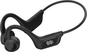 Cintura per collo con cuffia per testa Bluetooth 5.1 - Senza fili - Headset sportivo - Impermeabile