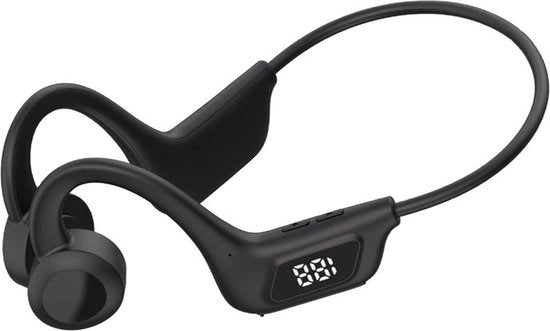 Cintura per collo con cuffia per testa Bluetooth 5.1 - Senza fili - Headset sportivo - Impermeabile