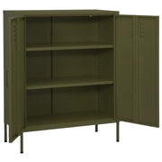 Armadietto Verde Oliva 80x35x101,5 cm in Acciaio 336162