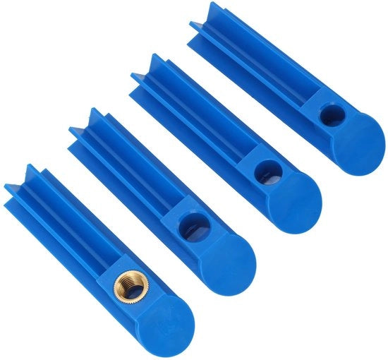 Set di Adattatori di Pulizia per Iniettori di Carburante 4PCS - Efficienza Carbon Eliminazione per Auto e Motocicli