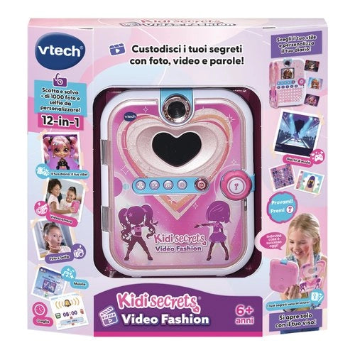 Diario segreti elettronico vtech electronics 594189 kidi secrets video