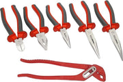 Set di taglieri a 6 pezzi con tagliafili per telefono, combinato, idraulico, con lunga maniglia e vario.