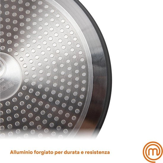 Lastra di cottura antiaderente per pannocchie, crêpe, chapati, roti e dosa, per uso con piastre a induzione, gas e halogen, keraamische kachels - progettata in Svizzera con alluminio resistente alle abrasioni
