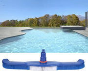 Zuppo per Piscine - 2-in-1 Spazzola di Pulizia per Piscine, Bagni Termali e Laghi - 50,5 cm