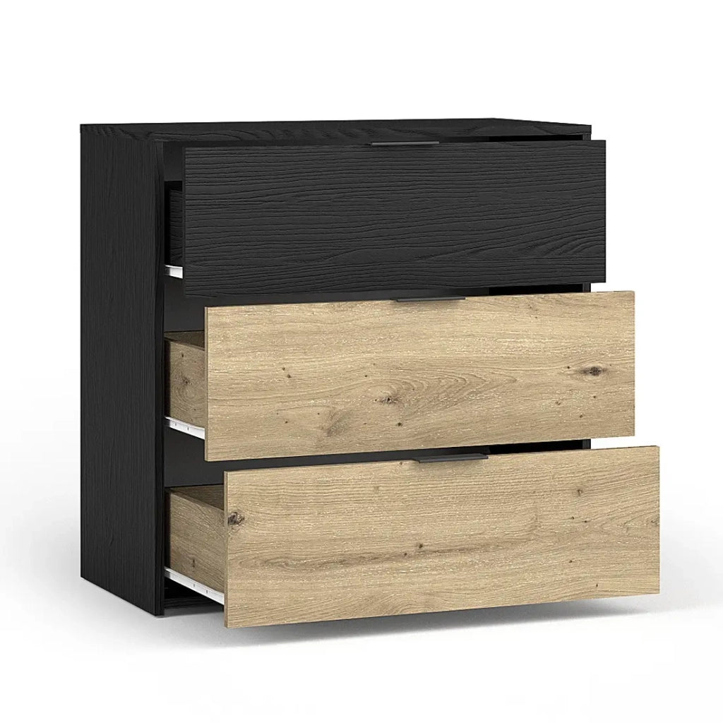 Comò MELODY - Design Moderno con 3 Cassetti