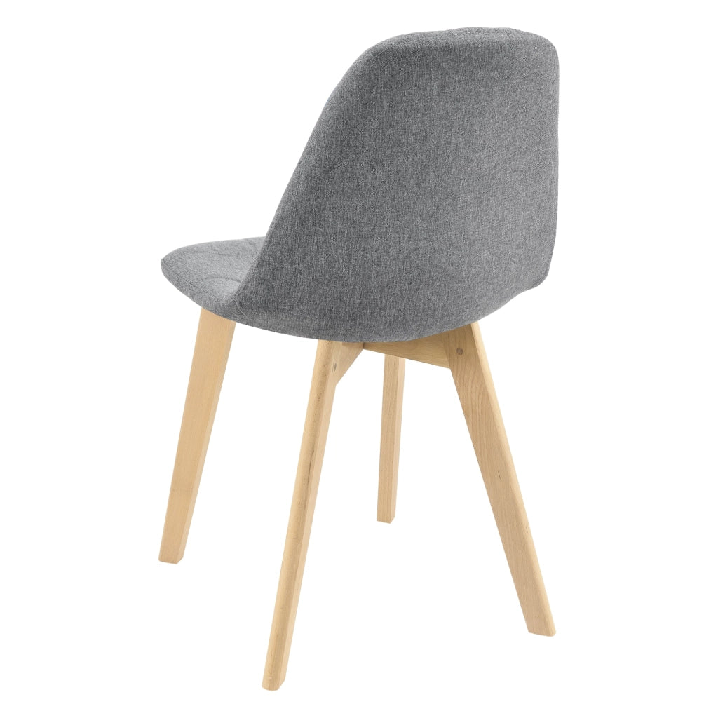 Set di 2 sedie da pranzo 86 x 53 x 47 cm grigio chiaro 03_0006735