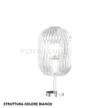 LUMETTO BIANCO 1 LUCE VETRO TRASPARENTE 1181BI-P-TR