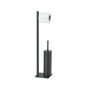 Piantana portarotolo e scopino WC serie Trilly Gedy TR32 Nero Opaco