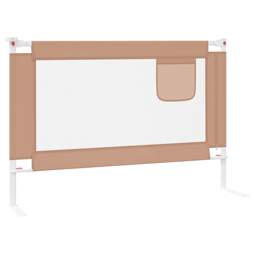 Sponda Letto di Sicurezza per Bambini Talpa 100x25cm in Tessuto CFW1505821