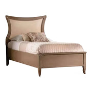 Letto sagomato singolo tortora in legno 105x210x116 - Mobili 2G