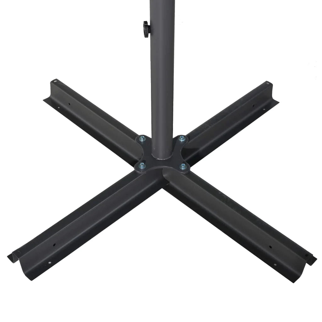 Ombrellone da esterno con palo in alluminio blu da 500 cm 02_0008234