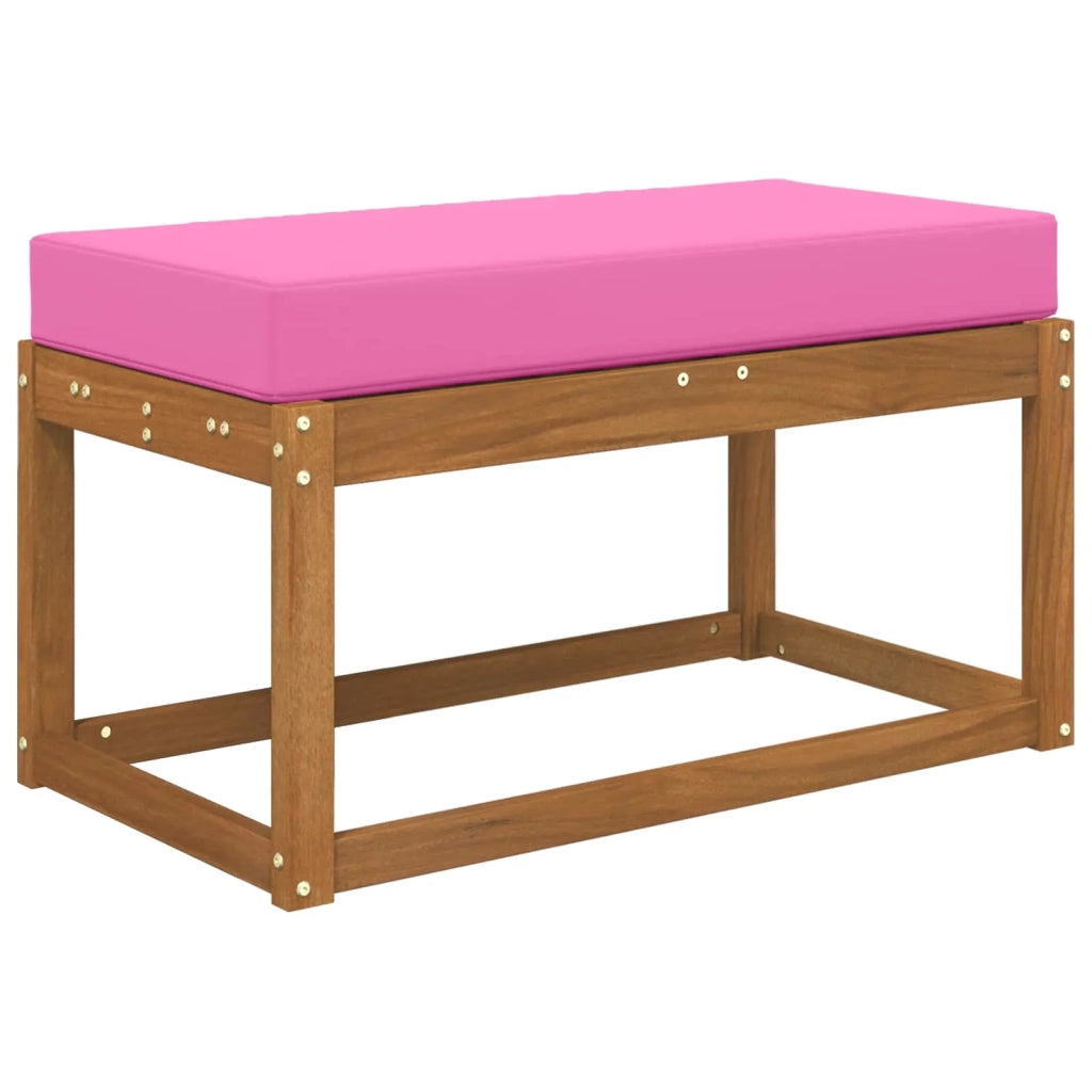 Cuscino per la seduta Rosa 80 x 40 x 8 cm 100% Poliestere 900963