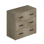 Com da camera con 3 cassetti Argilla in legno nobilitato cm 91x45xh81