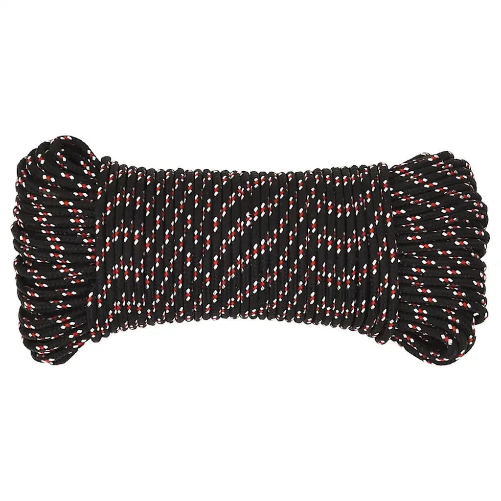 Corda da Lavoro Nera 3 mm 500 m in Polipropilene 152326