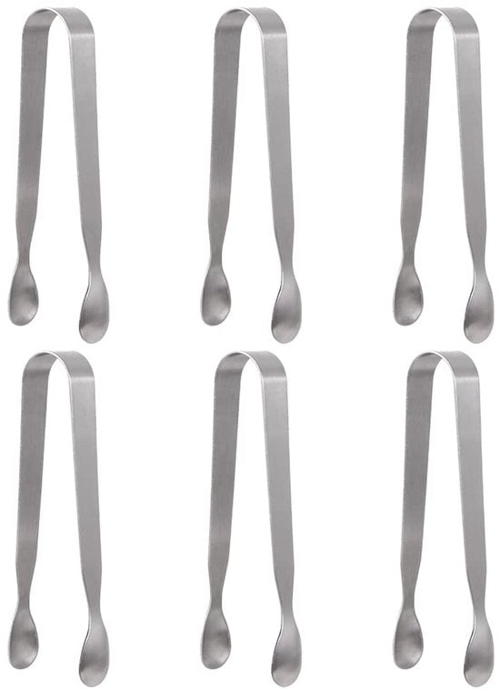 Set di 8 tenaglie per ghiaccio - Acciaio inossidabile - Progettazione ergonomico