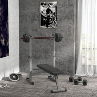 Manubrio 15 kg Esagonale con Impugnatura Antiscivolo Ø15,5 x 33,6 cm in Acciaio e Gomma Nero